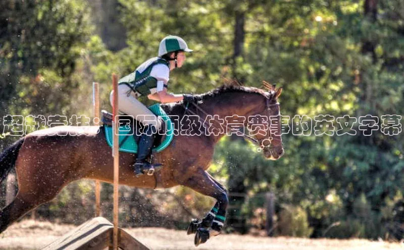 超越竞技：国际顶级体育赛事的英文字幕