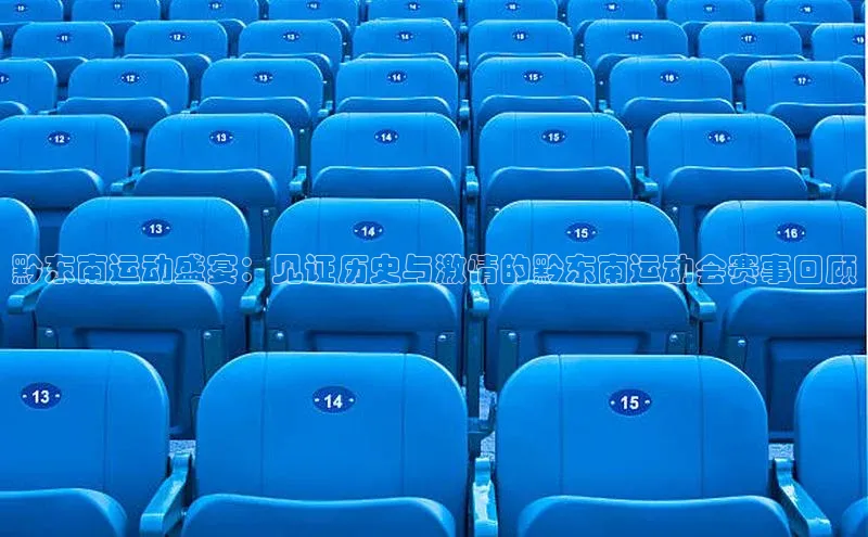 黔东南运动盛宴：见证历史与激情的黔东南运动会赛事回顾